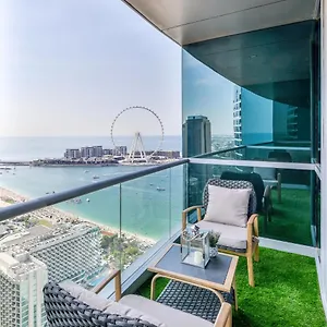 Al Fattan I Sea View I Luxury Jbr I Free 5 Star Access! Апартаменты